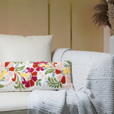 White Carnations Cushion Cover