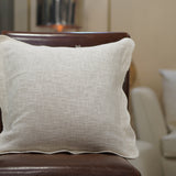 White Weave Cushion Cover