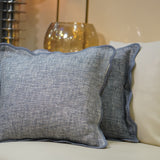 Blue Weave Cushion Cover